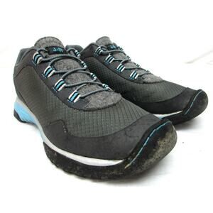 J-41 women's 8.5 m athletic hiking shoes gray blue grey sneakers